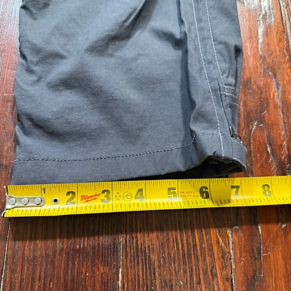 Kuhl Renegade Convertible Stealth Pants Mens 30x30 Gray Hiking Cargo 5138